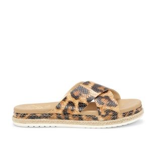Vince Camuto Leopard Print Sandals